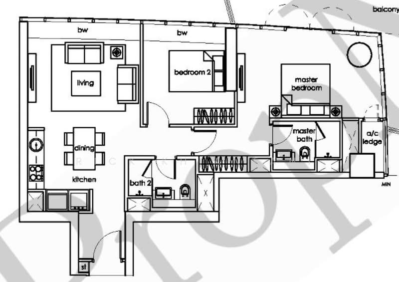 One Shenton floor plan